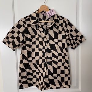 Verge Girl button-up